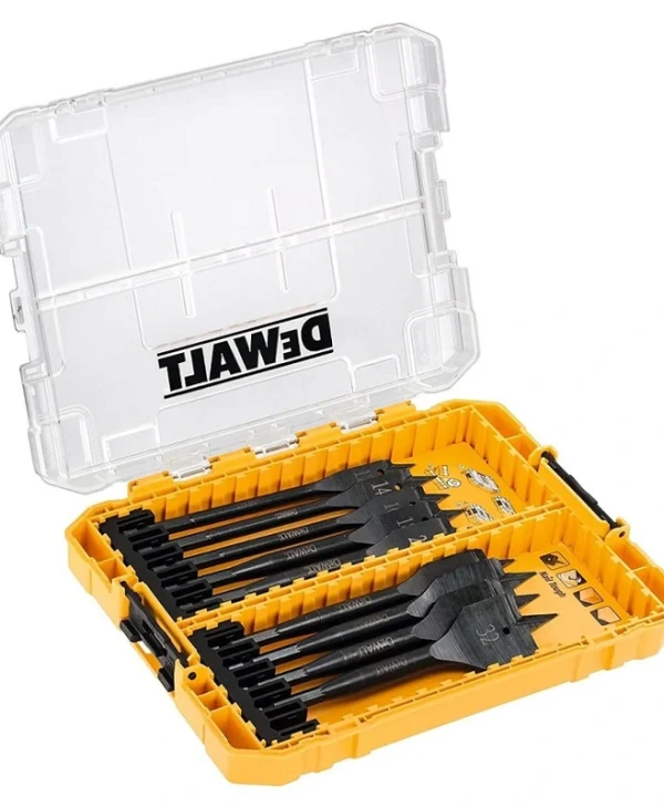 DEWALT Σετ 9 Τρυπάνια Φτερού με Εξάγωνο Στέλεχος για Ξύλο DT70751-QZ