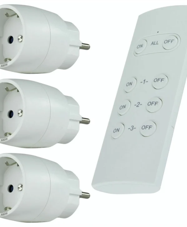REV Smart Μονόπριζο με Καλώδιο 30m 3τμχ 0085500103