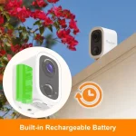 Toucan TWC400S-ML IP Κάμερα Παρακολούθησης Wi-Fi Full HD+ 4MP Αδιάβροχη Μπαταρίας με Αμφίδρομη Επικοινωνία - Image 4
