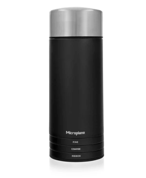 Microplane Χειροκίνητος Μύλος Πιπεριού Inox σε Μαύρο Χρώμα 18cm 48050