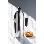 Alessi Μπρίκι Espresso 6cups Inox Λευκό A9095/6 B - Image 3