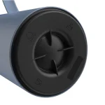 Emsa Quick-press Κανάτα Θερμός Γυάλινο / Πλαστικό 1lt Μπλε 7465217 - Image 3