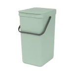 Brabantia Sort & Go Κάδος Απορριμμάτων Πλαστικός Πράσινος 16lt 211867 - Image 2