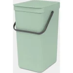 Brabantia Sort & Go Κάδος Απορριμμάτων Πλαστικός Πράσινος 16lt 211867 - Image 4