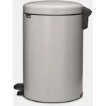 Brabantia Newicon Κάδος Απορριμμάτων Πλαστικός με Πεντάλ Γκρι 20lt 254406 - Image 9