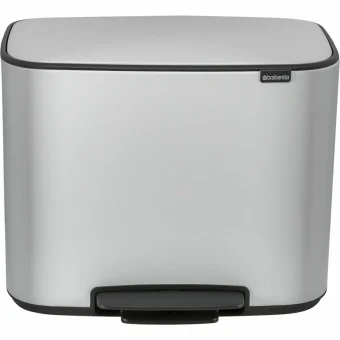 Brabantia Bo Κάδος Ανακύκλωσης με Πεντάλ Λευκός 34lt 121142