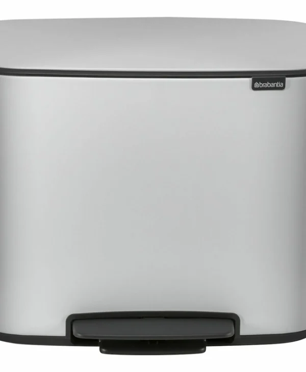 Brabantia Bo Κάδος Ανακύκλωσης με Πεντάλ Λευκός 34lt 121142