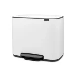 Brabantia Bo Κάδος Ανακύκλωσης με Πεντάλ Λευκός 34lt 121142 - Image 3