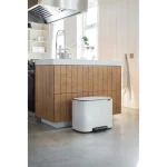 Brabantia Bo Κάδος Ανακύκλωσης με Πεντάλ Λευκός 34lt 121142 - Image 5