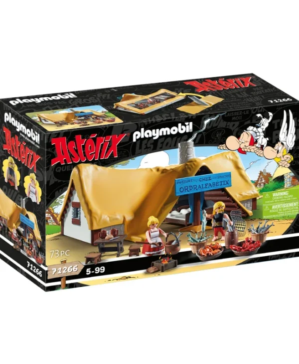 Playmobil Asterix Η Καλύβα του Ψαρά Αλφαβητίξ για 5-99 ετών 71266