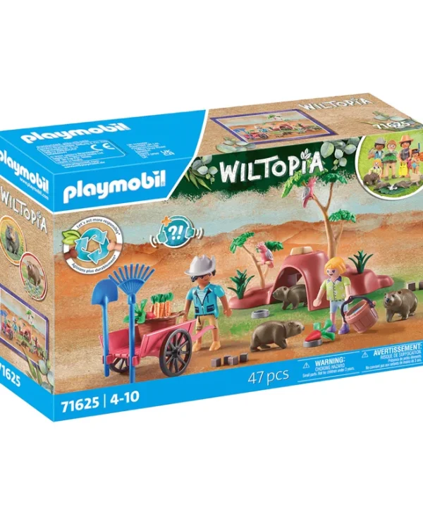 Playmobil Wiltopia Καταφύγιο Των Γούμπατ για 4-10 ετών 71625