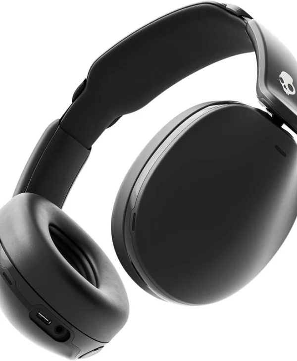 Skullcandy Hesh 360 Ασύρματα / Ενσύρματα Over Ear Ακουστικά με 100 ώρες Λειτουργίας και Quick Charge Μαύρα S6HOW-T740