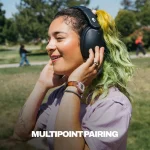 Skullcandy Hesh 360 Ασύρματα / Ενσύρματα Over Ear Ακουστικά με 100 ώρες Λειτουργίας και Quick Charge Μαύρα S6HOW-T740 - Image 5