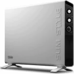 De'Longhi Slim Style Θερμοπομπός Δαπέδου 2000W 82x55cm Λευκός 0113129306