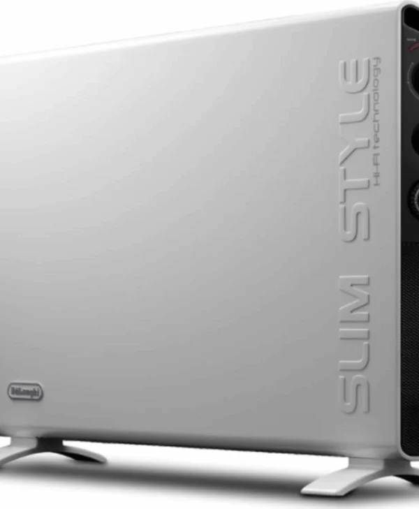 De'Longhi Slim Style Θερμοπομπός Δαπέδου 2000W 82x55cm Λευκός 0113129306