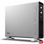 De'Longhi Slim Style Θερμοπομπός Δαπέδου 2000W 82x55cm Λευκός 0113129306 - Image 3