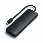 Satechi Hybrid USB-C Docking Station με HDMI 4K PD Μαύρο ST-UCHSEK