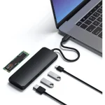 Satechi Hybrid USB-C Docking Station με HDMI 4K PD Μαύρο ST-UCHSEK - Image 8
