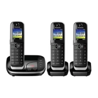 Panasonic KX-TGJ323 Ασύρματο Τηλέφωνο Trio Μαύρο KX-TGJ323GB