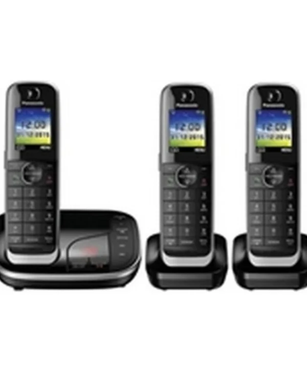 Panasonic KX-TGJ323 Ασύρματο Τηλέφωνο Trio Μαύρο KX-TGJ323GB