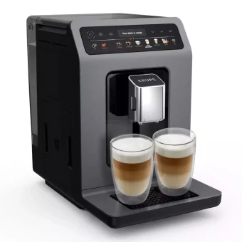 Krups Αυτόματη Μηχανή Espresso 1450W Πίεσης 15bar με Μύλο Άλεσης Καφέ EA898G EA898GF0