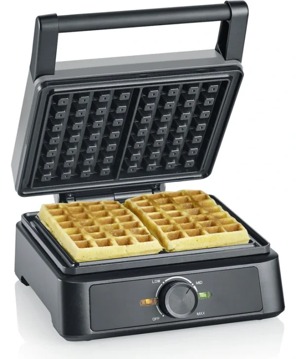 Severin Βαφλιέρα για Ορθογώνιες Βάφλες 2 Θέσεων 1600W 2125