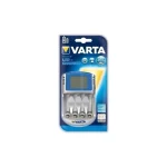 Varta LCD Charger 4 Μπαταριών Ni-MH Μεγέθους AA/AAA σε Γκρι χρώμα 57070201401 - Image 2