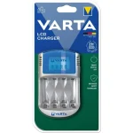 Varta LCD Charger 4 Μπαταριών Ni-MH Μεγέθους AA/AAA σε Γκρι χρώμα 57070201401 - Image 3