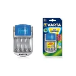 Varta LCD Charger 4 Μπαταριών Ni-MH Μεγέθους AA/AAA σε Γκρι χρώμα 57070201401 - Image 5