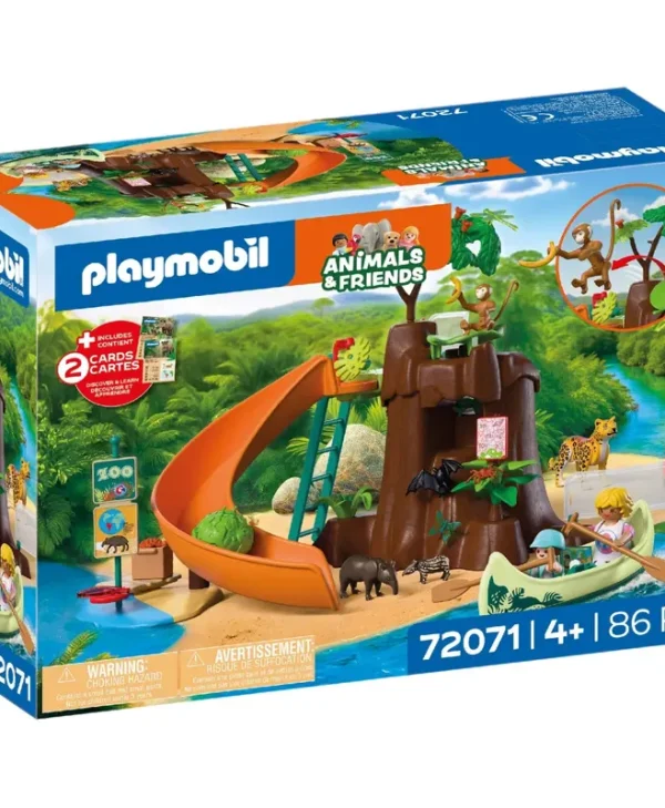 Playmobil Animals & Friends Διασκεδάζοντας Στο Ζωολογικό Πάρκο για 4-10 ετών 72071