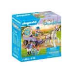 Playmobil Horses Of Waterfall Άλογο Με Άμαξα για 4-10 ετών 71496