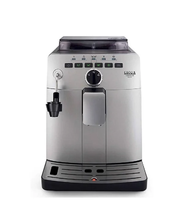 Gaggia Naviglio Deluxe Αυτόματη Μηχανή Espresso 1850W Πίεσης 15bar με Μύλο Άλεσης Ασημί HD8749/11