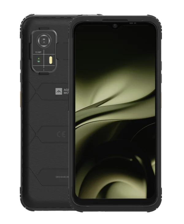 AGM H Max Dual SIM (8/256GB) Ανθεκτικό Smartphone Μαύρο AGMHMAX256EU002B