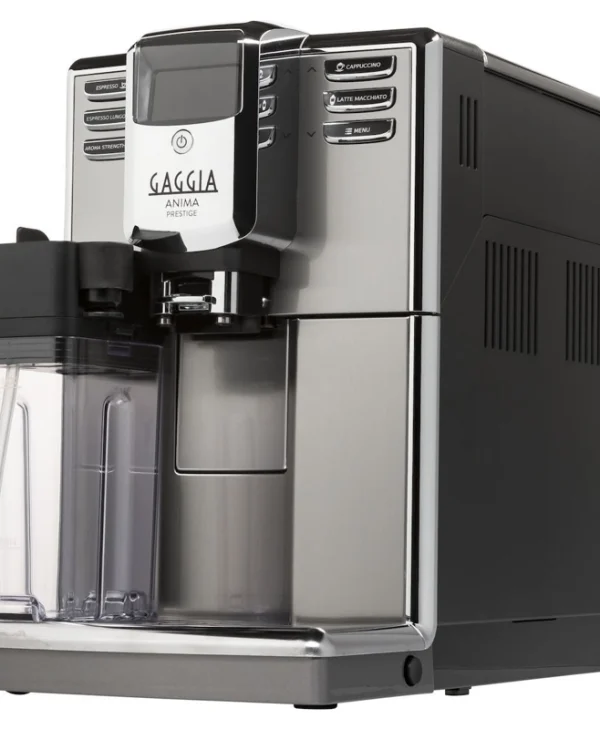 Gaggia Anima Prestige Αυτόματη Μηχανή Espresso 1850W Πίεσης 15bar για Cappuccino με Μύλο Άλεσης Ασημί R18762/01