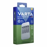 Varta Eco Charger Pro Recycled USB 4 Μπαταριών Ni-MH Μεγέθους AA/AAA 57683 101 111 - Image 2