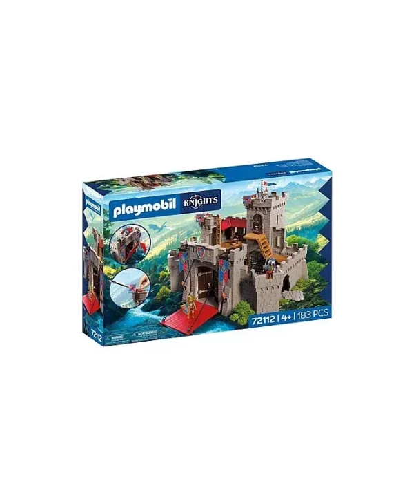 Playmobil Knights Μεγάλο Κάστρο Λεοντόκαρδων Ιπποτών για 4 ετών 72112