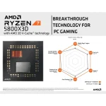 AMD Ryzen 7 5800X3D 10Years Anniversary Edition 3.40-4.50GHz 96MB Boxed 100-100000651POF - Image 6
