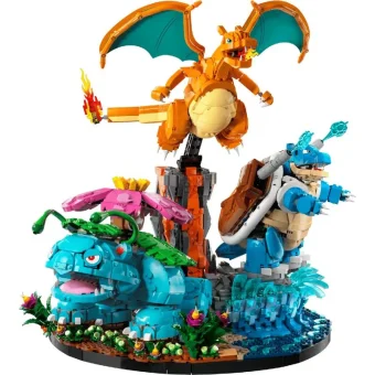 Lego Pokémon: Venusaur, Charizard and Blastoise 72153