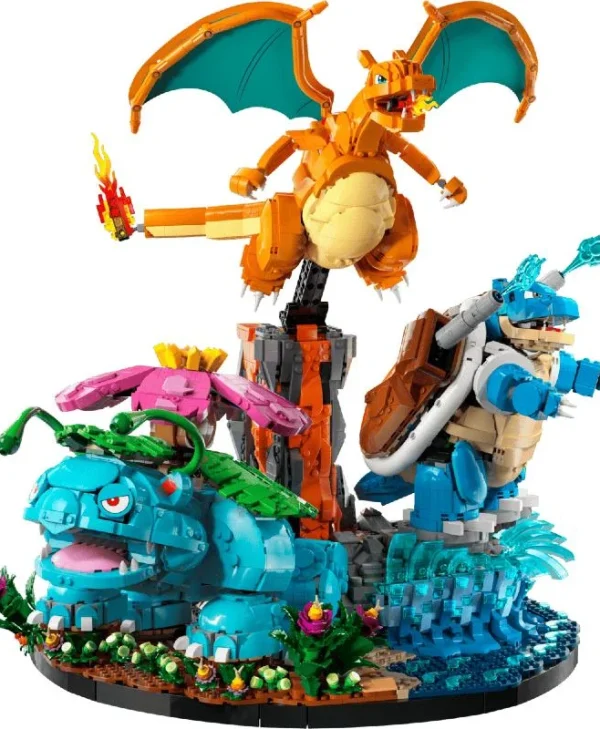 Lego Pokémon: Venusaur, Charizard and Blastoise 72153