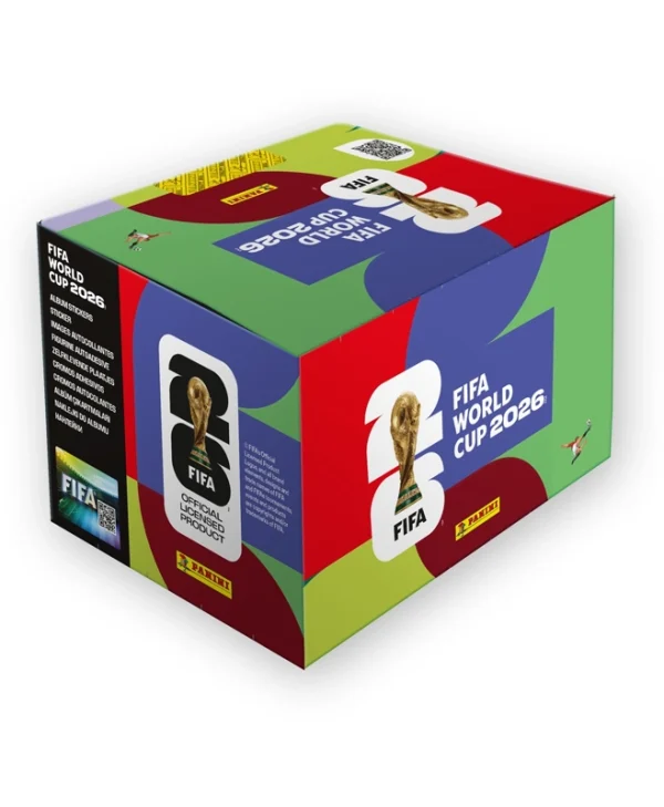Panini FIFA World Cup 2026: Sticker Collection - Display of 100 Packs PA.XA.WC.126