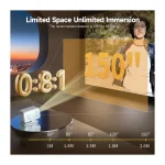 Magcubic HY310X 8K Mini Home Theater & Outdoor Projector AutoFocus Keystone 420ANSI - Image 5