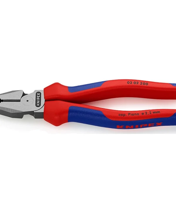 Knipex Πένσα Ίσια Ηλεκτρολόγου Μήκους 200mm 02 02 200