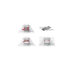 High Peak Santiago 5.0 Χειμερινή Σκηνή Camping Τούνελ Γκρι με Διπλό Πανί για 5 Άτομα 430x280x190εκ. 11802 - Image 3