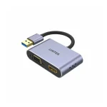 Unitek Μετατροπέας USB-A male σε HDMI / VGA female Γκρι 1τμχ V1304A - Image 2