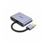 Unitek Μετατροπέας USB-A male σε HDMI / VGA female Γκρι 1τμχ V1304A - Image 3