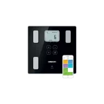 Omron Viva Smart Ζυγαριά 150kg με Λιπομετρητή & Bluetooth Μαύρη HBF-222T-EBK