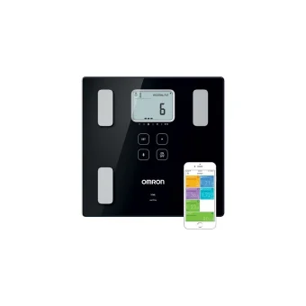 Omron Viva Smart Ζυγαριά 150kg με Λιπομετρητή & Bluetooth Μαύρη HBF-222T-EBK