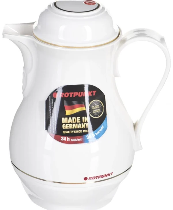 Rotpunkt Thermos Jug Κανάτα Θερμός Ανοξείδωτο 500ml Λευκό 530IV