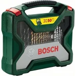 Bosch X-Line Σετ 50 σε Κασετίνα Τρυπάνια Τιτανίου για Μέταλλο και Ξύλο 2607019327 - Image 2