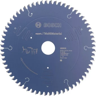 Bosch Δίσκος Κοπής Ξύλου με 64 Δόντια 216mm 2608642493